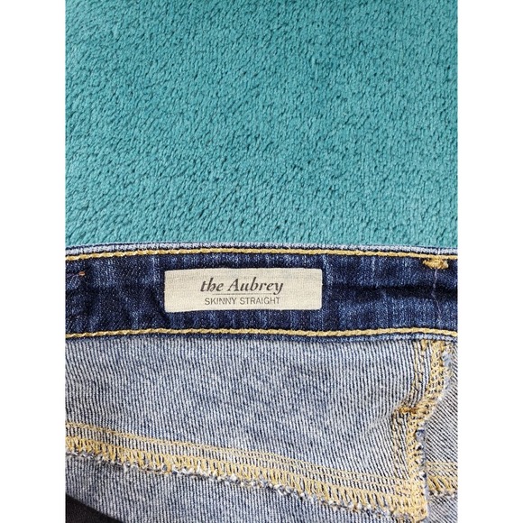 Adriano Goldschmied Jeans Sz 28 Women Blue Pants Stretch Aubrey Skinny Straight - Picture 3 of 14